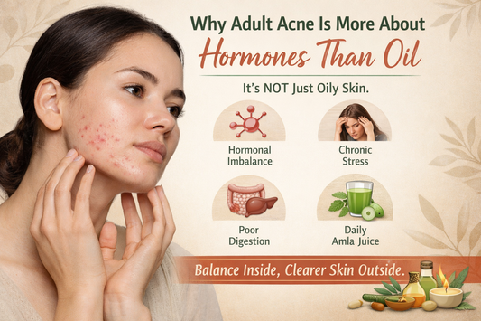 Why Adult Acne Is Linked to Hormones, Not Oil | Ayurvedic View