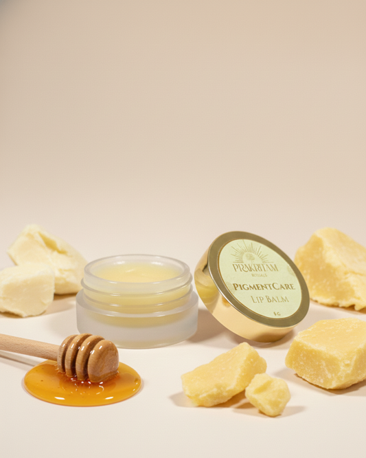 Prakritam Rituals Pigment Care Lip Balm - Ayurvedic lip balm to reduce lip pigmentation and restore natural colour