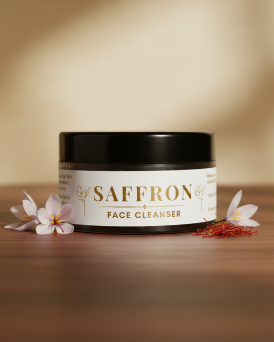 Prakritam Rituals Saffron Face Cleanser – Ayurvedic facial cleanser for gentle cleansing and natural glow