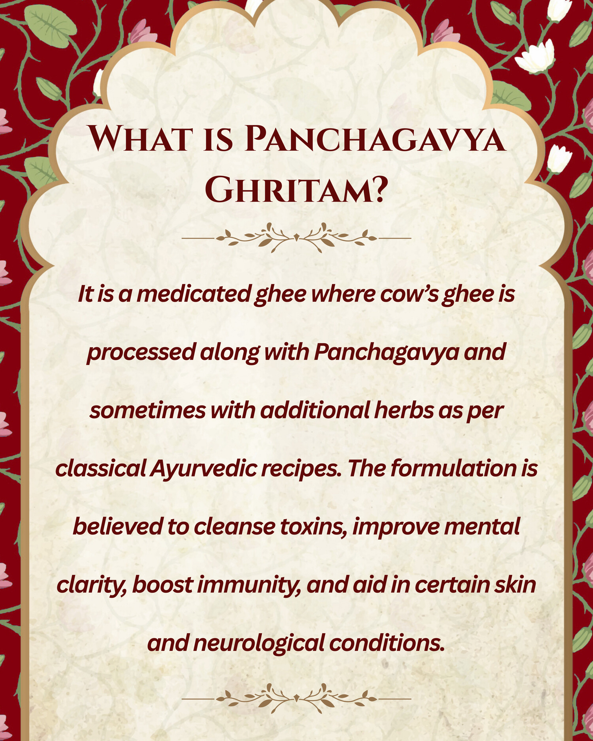 Panchgavya Ghritam in Prakritam Rituals Body Wash and its Ayurvedic benefits for skin healing and nourishment