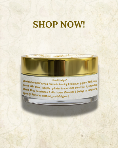 Shop Prakritam Rituals Saffron Face Cream for Ayurvedic hydration and long-term skin health